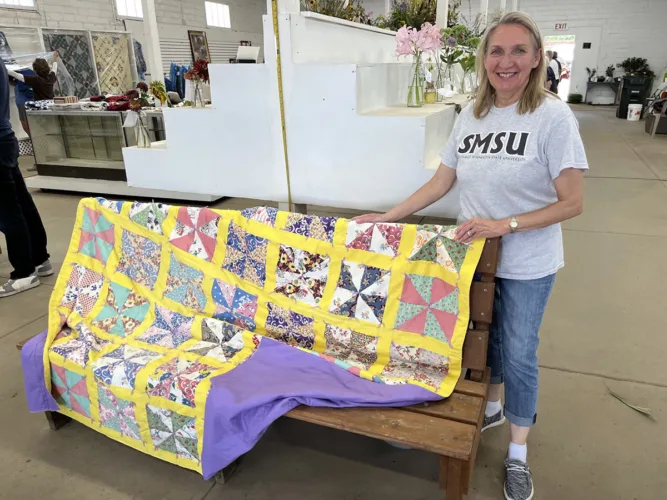 Coudron, Zollner Lyon County Fair quilt winners